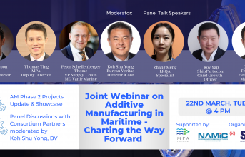 Joint Webinar on Additive Manufacturing in Maritime — Chartering the Way Forward [Recording]
