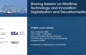 Sharing Session on Maritime Technology and Innovation: Digitalisation and Decarbonisation [Photos]