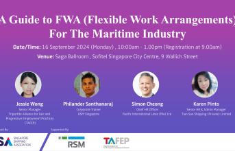(Photos) A Guide to FWA (Flexible Work Arrangements) For The Maritime Industry