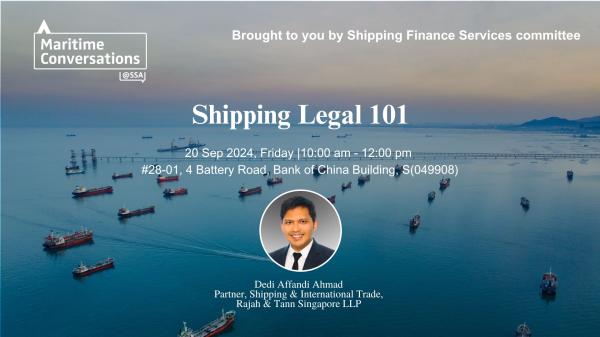 Maritime Conversations@SSA - Shipping Legal 101