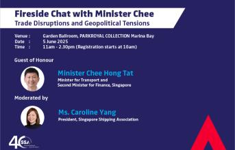 Fireside Chat with The Transport Minister on Trade Disruptions and Geopolitical Tensions