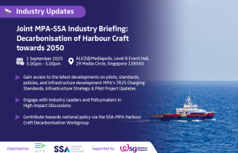 JOINT MPA-SSA INDUSTRY BRIEFING: Decarbonisation of Harbour Craft towards 2050