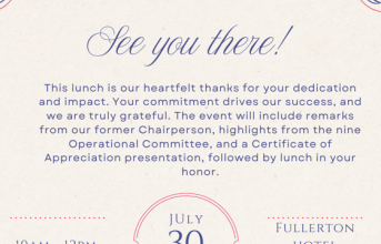 [PHOTOS] Committee Appreciation Lunch