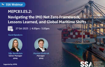 MEPC83.ES.2: Navigating the IMO Net Zero Framework, Lessons Learned, and Global Maritime Shifts